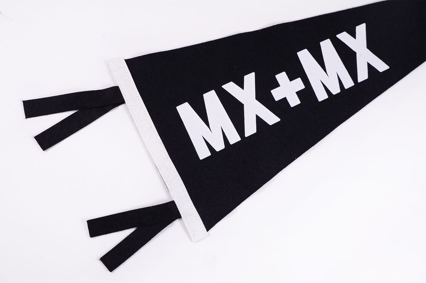 Mx + Mx Wedding Pennant