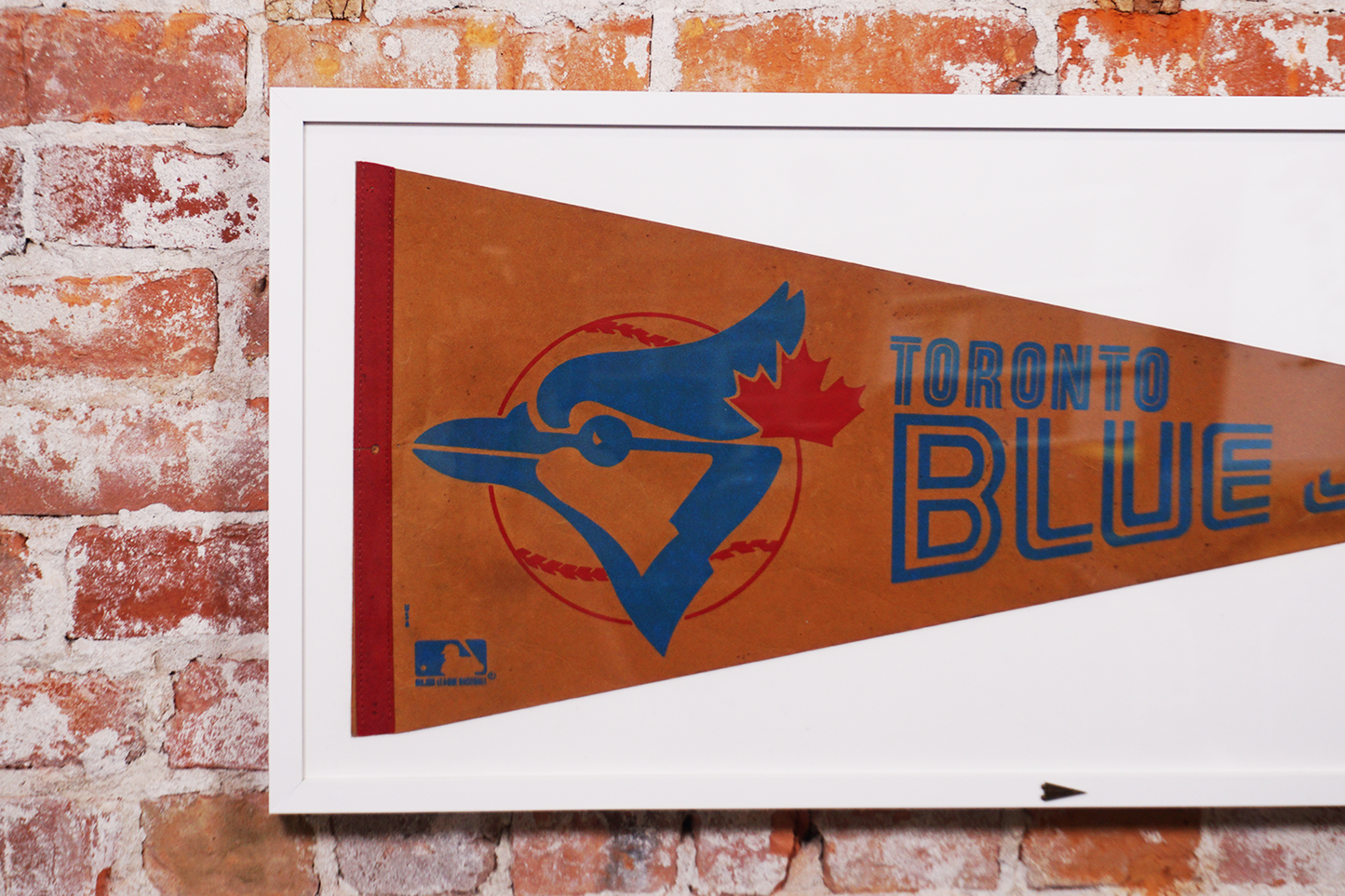 Vintage Toronto Blue Jays Framed Pennant