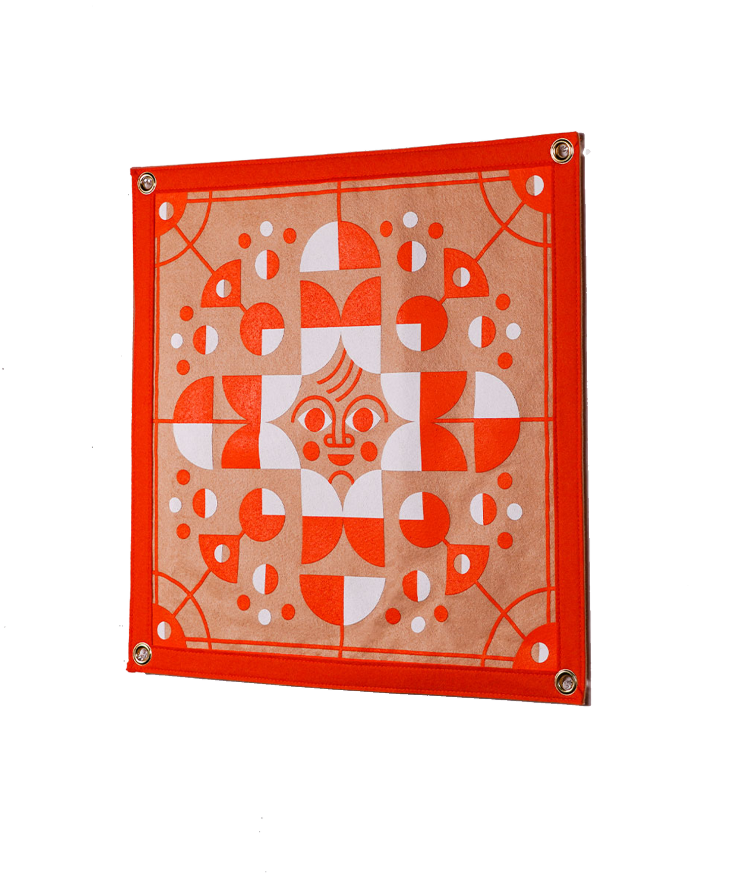 Abstract Sun Camp Flag • Tad Carpenter x Oxford Pennant