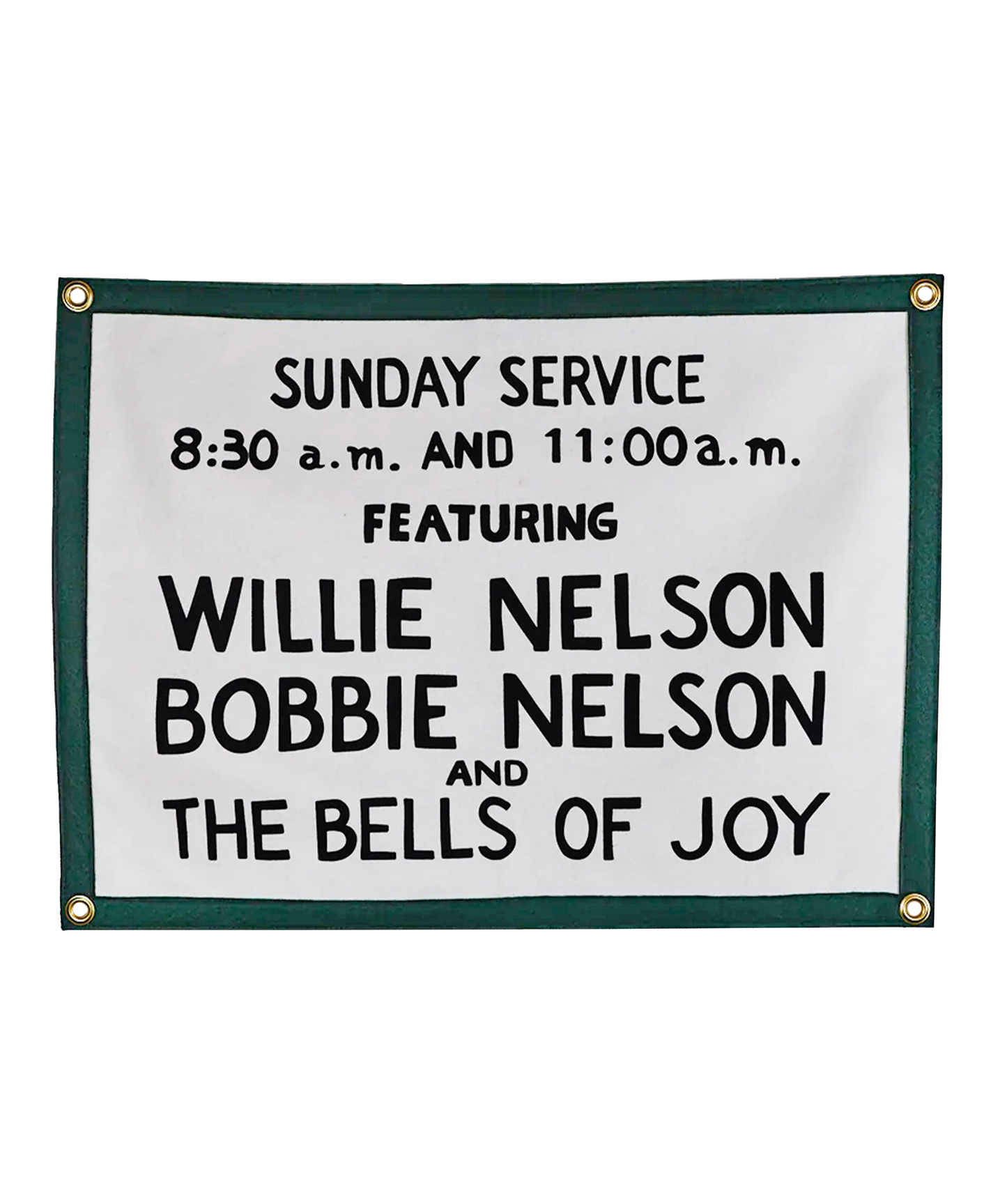 Sunday Service Camp Flag • Willie Nelson x Oxford Pennant