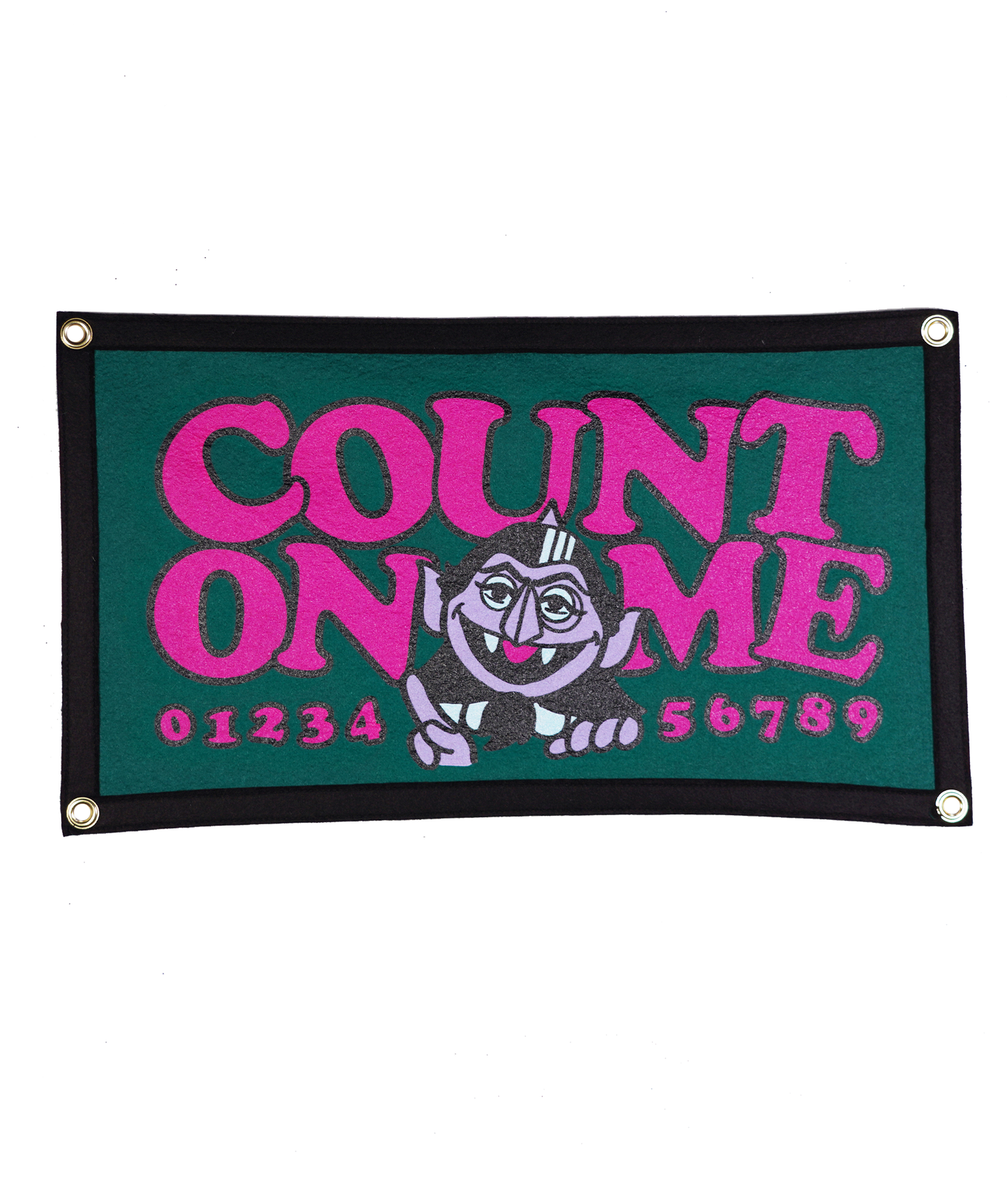 Count On Me Camp Flag • Sesame Street x Oxford Pennant