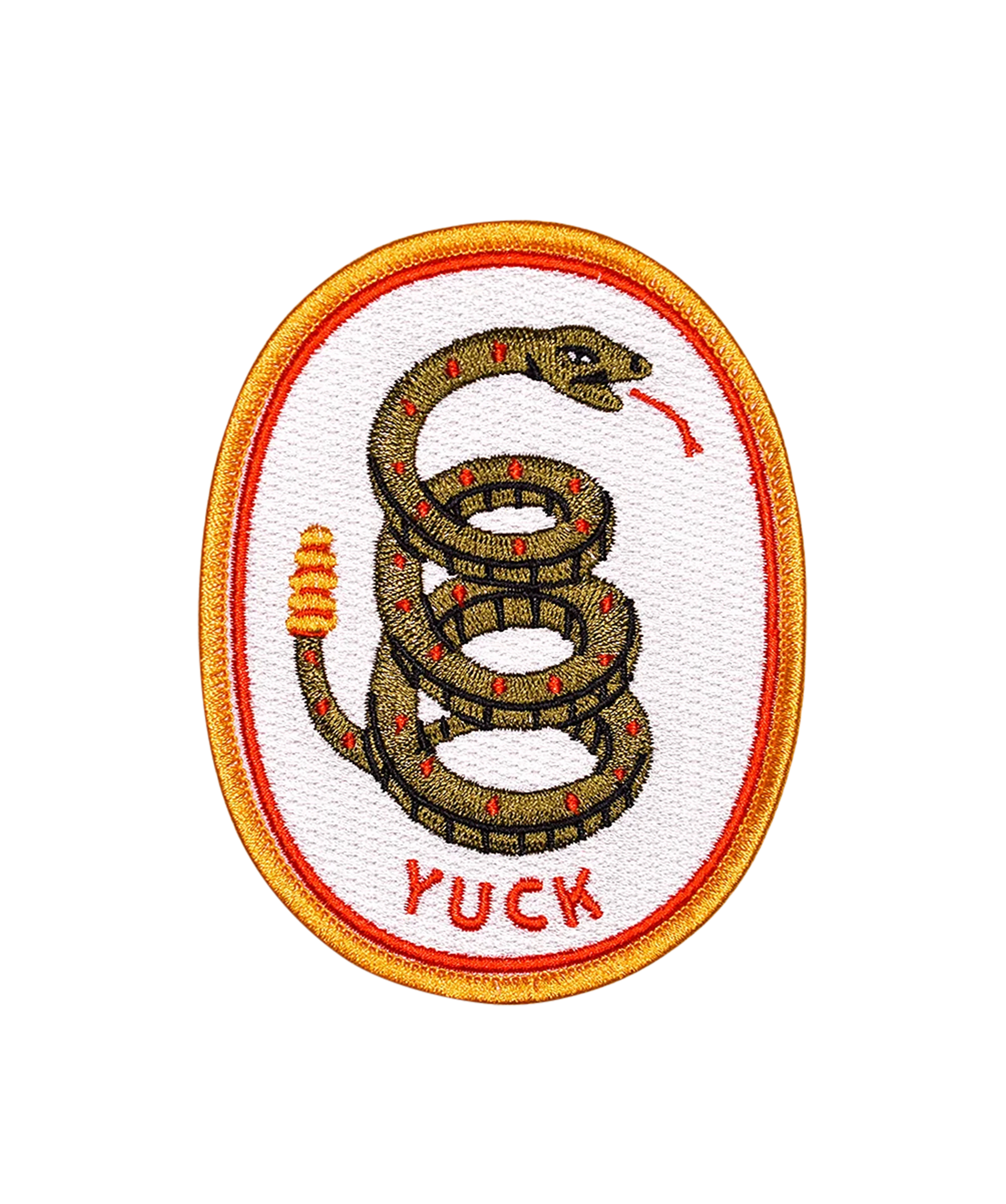 Yuck Embroidered Patch