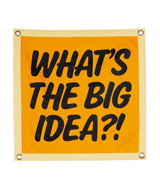 What's The Big Idea?! Camp Flag
