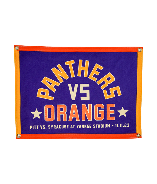 Panthers vs Orange Commemorative Camp Flag