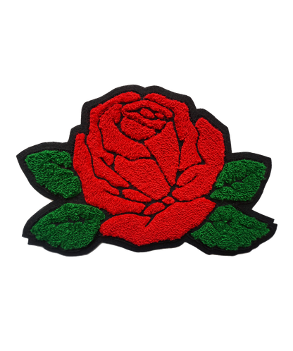 Rose Chenille Patch