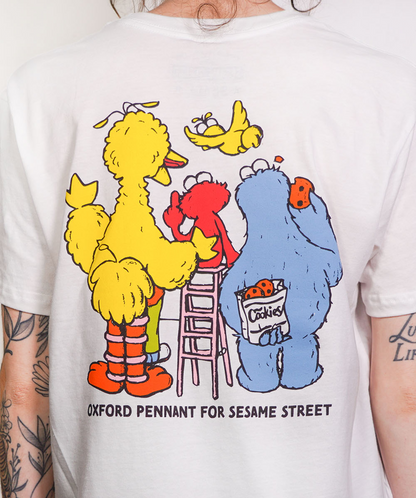 Celebrate Everything Adult Tee • Sesame Street x Oxford Pennant