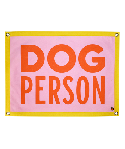 Dog Person Camp Flag • Maxine x Oxford Pennant