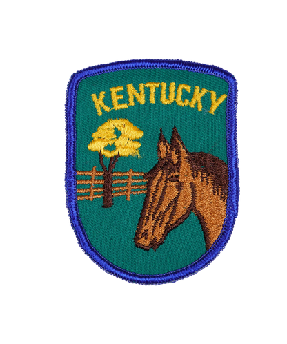 Vintage Kentucky Embroidered Patch