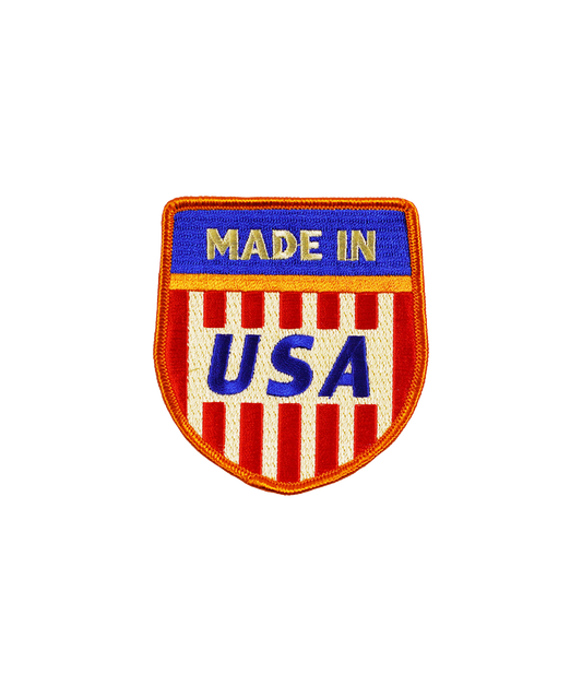 Made In USA Embroidered Patch