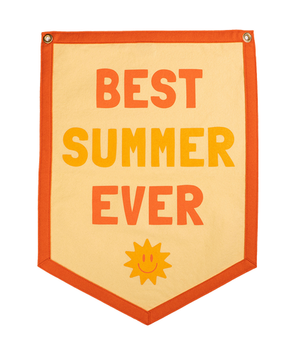 Best Summer Ever Camp Flag • Kelle Hampton x Oxford Pennant