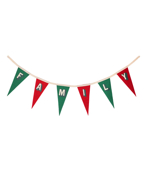 Family Red and Green Bunting