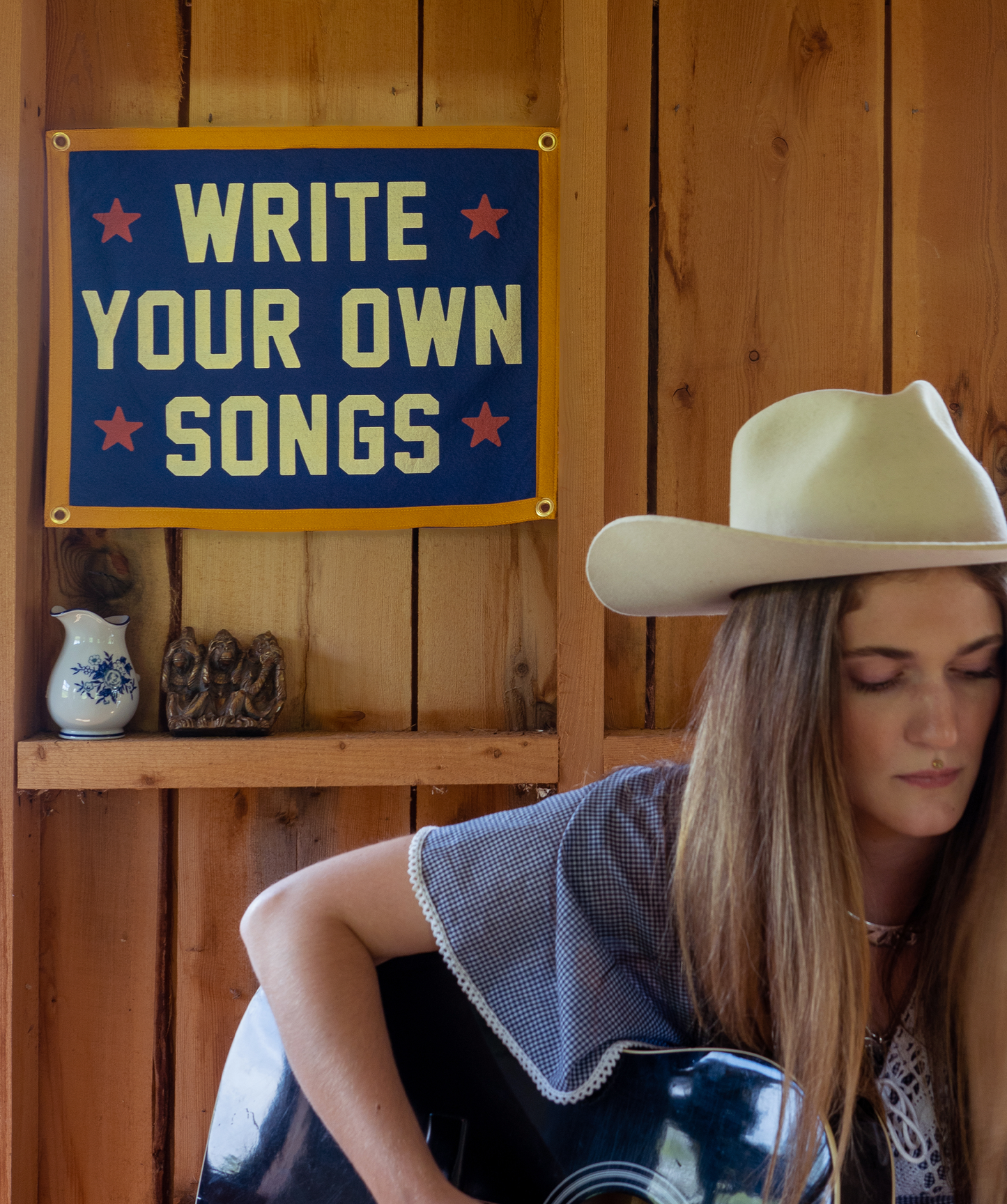 Write Your Own Songs Camp Flag • Willie Nelson x Oxford Pennant