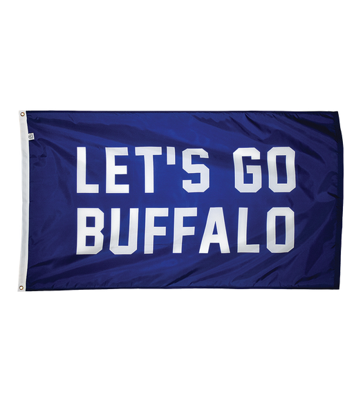 Let's Go Buffalo Outdoor Flag