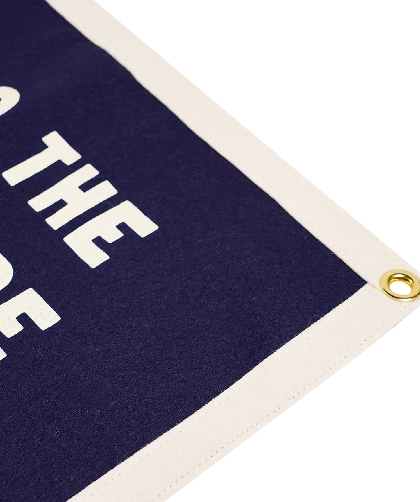 Who Cares What They Think Camp Flag | Oxford Pennant Who Cares What They Think Camp Flag | Oxford Pennant