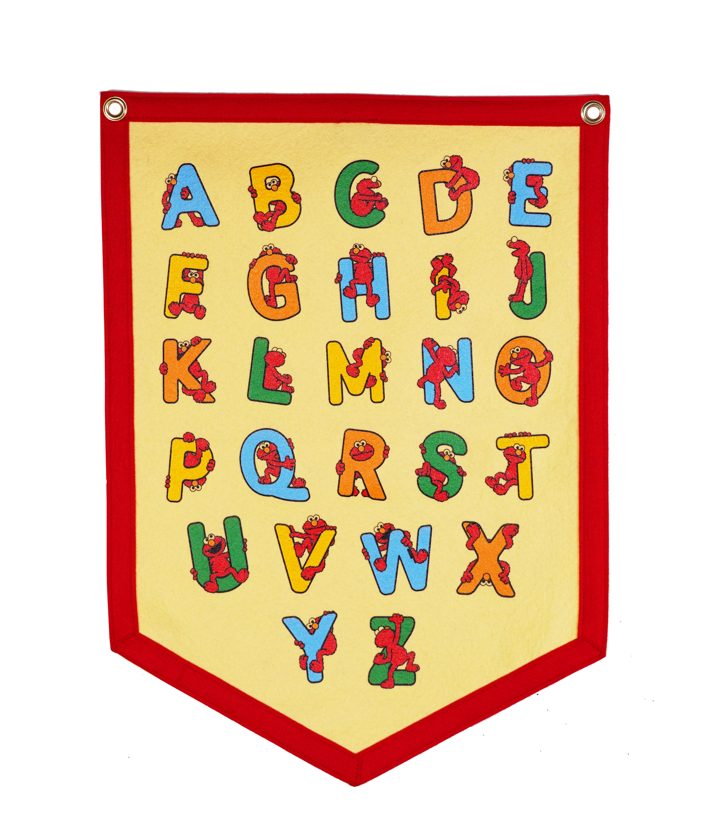 Elmo Alphabet Camp Flag • Sesame Street x Oxford Pennant