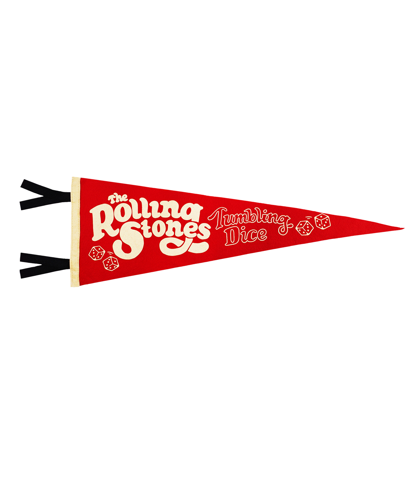 Tumbling Dice Pennant • The Rolling Stones x Oxford Pennant