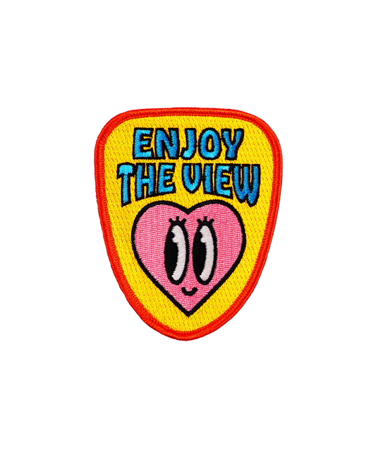 Enjoy The View Embroidered Patch