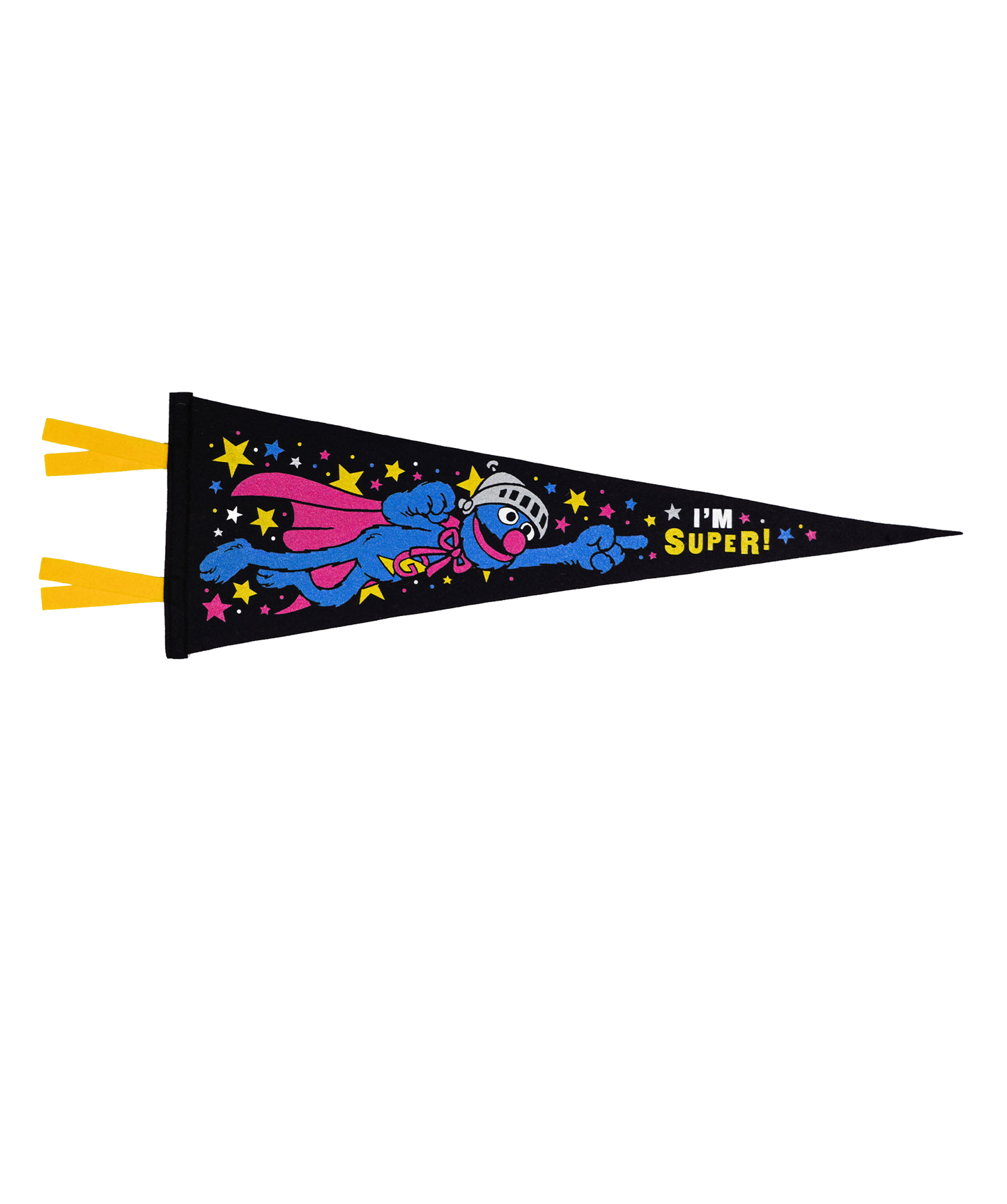 Super Grover Pennant | Sesame Street x Oxford Pennant Super Grover Pennant | Sesame Street x Oxford Pennant
