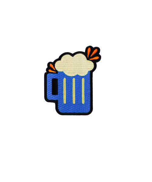 Beer Mug Embroidered Patch – Oxford Pennant