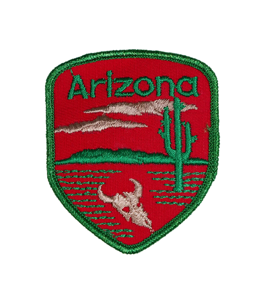 Vintage Arizona Embroidered Patch