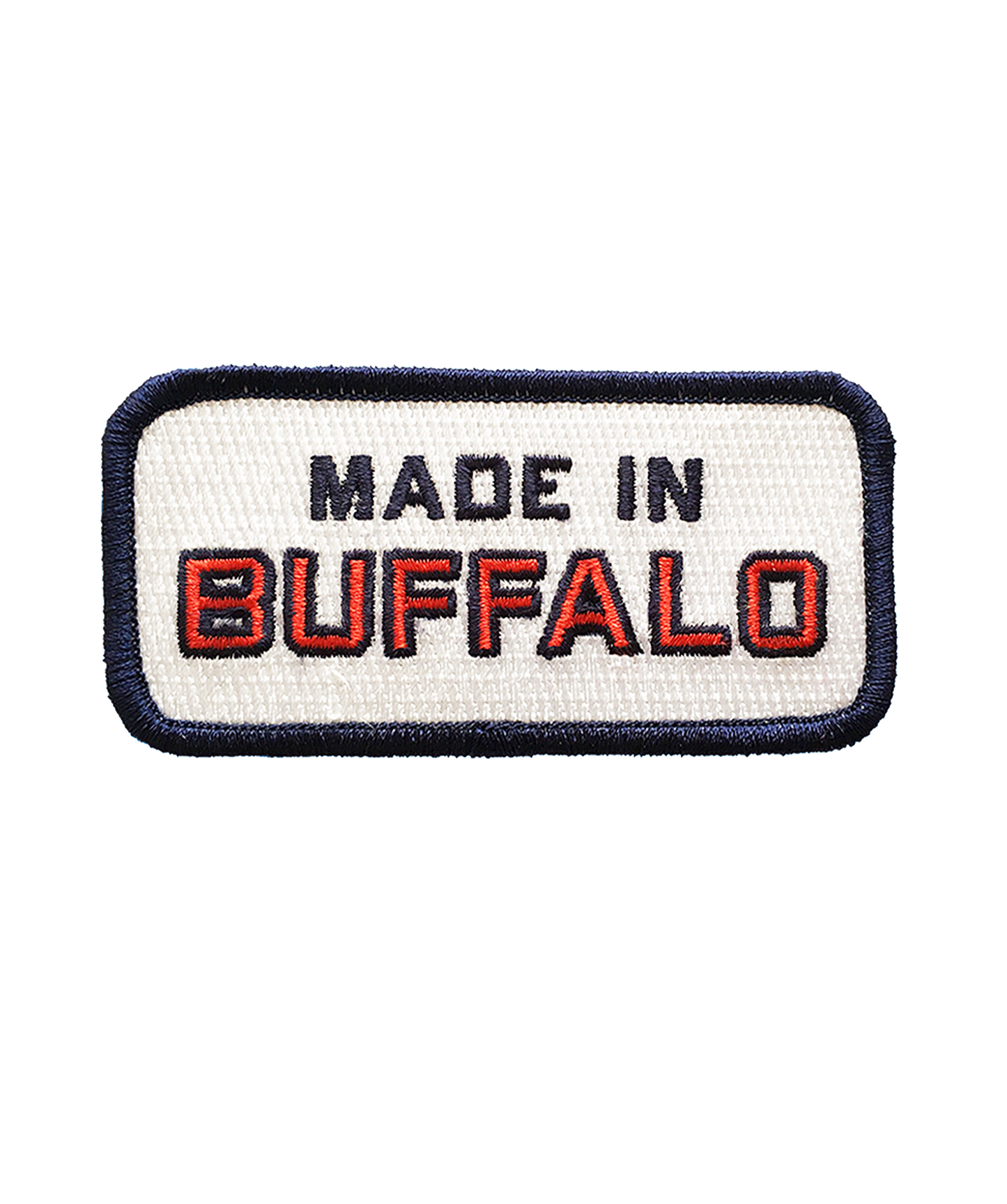 Made In USA Rainbow Embroidered Patch