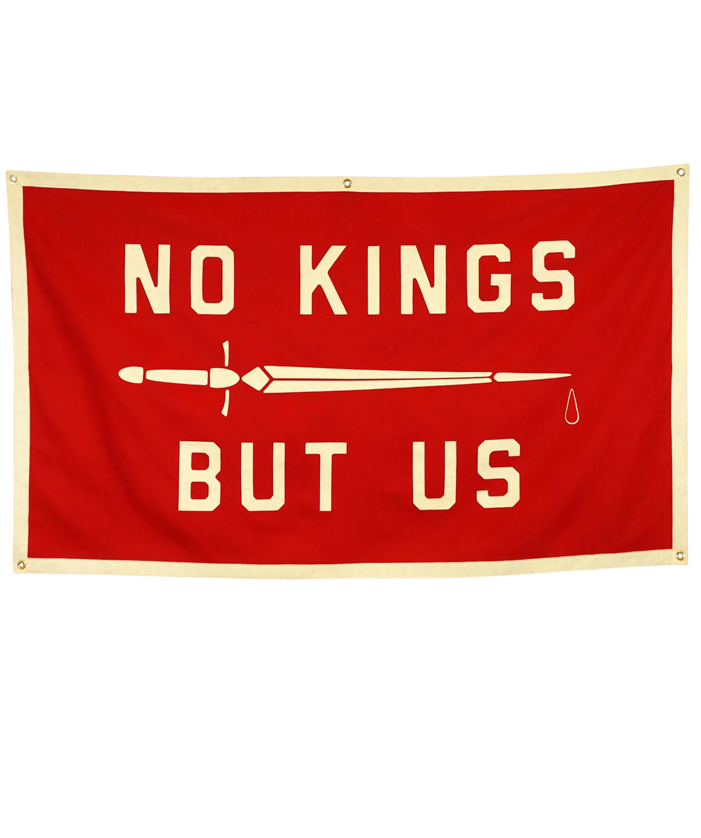 No Kings But Us Championship Banner • United By Blue x True Hand Society x Oxford Pennant Original