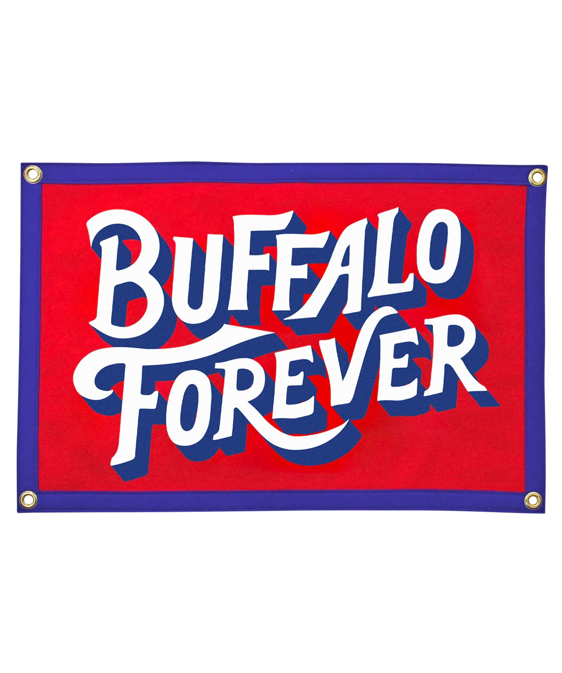 Metallic Buffalo Bills Sticker