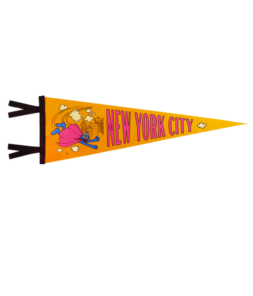 Grover New York City Pennant • Sesame Street x Oxford Pennant