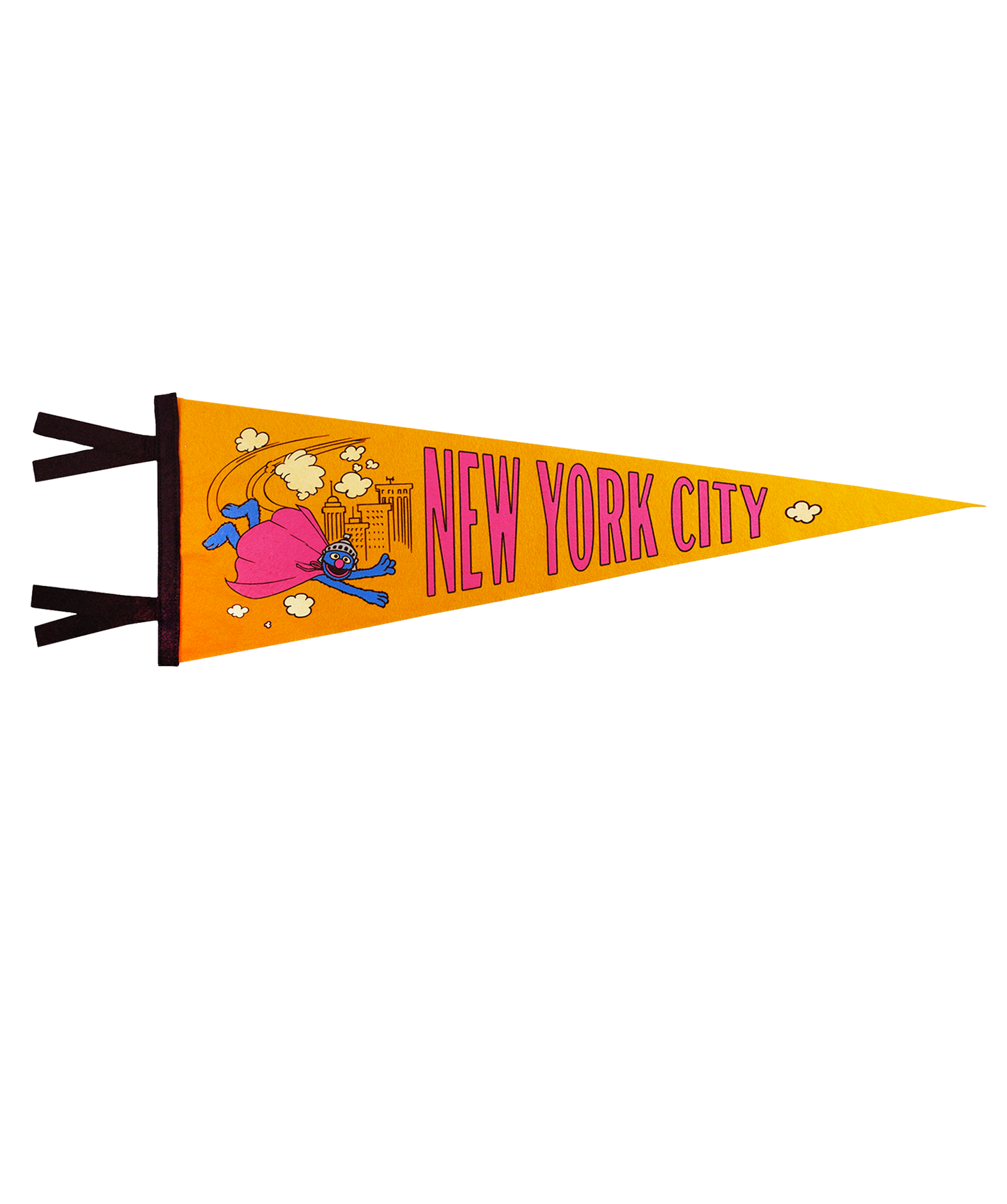 Grover New York City Pennant • Sesame Street x Oxford Pennant