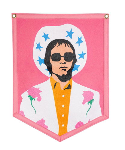 Cowboy Camp Flag • Elton John x Oxford Pennant