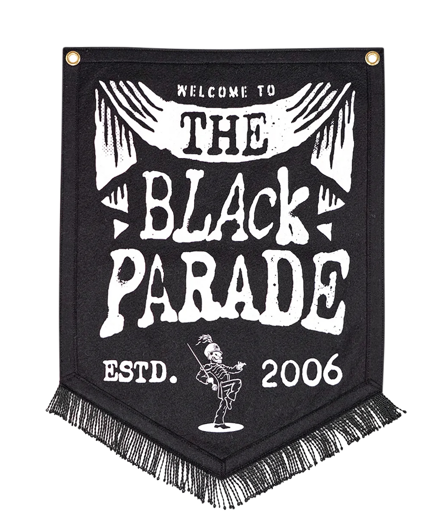 The Black Parade Established 2006 Camp Flag - MCR x Oxford Pennant