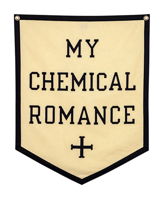 My Chemical Romance Championship Banner - MCR x Oxford Pennant