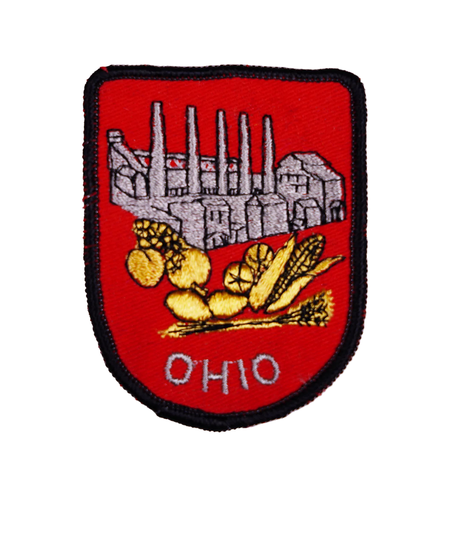 Vintage Ohio Embroidered Patch
