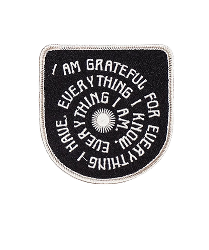 Grateful Embroidered Patch • Real Fun, Wow! x Oxford Pennant