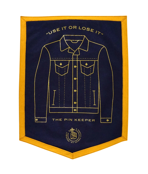 Don't Wash The Cast Iron Skillet Camp Flag • Jason Isbell x Oxford Pen –  Oxford Pennant