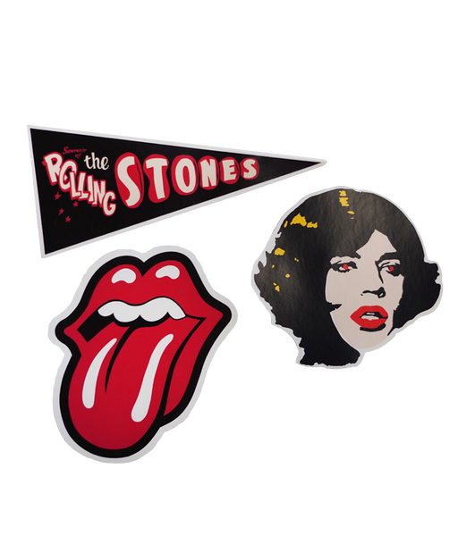 The Rolling Stones Sticker Pack • The Rolling Stones x Oxford Pennant
