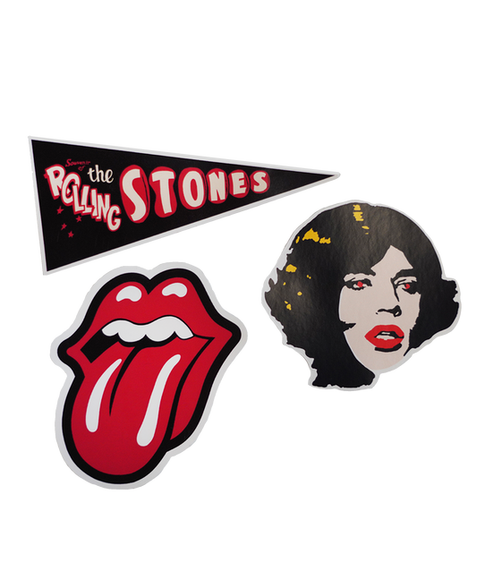 The Rolling Stones Sticker Pack • The Rolling Stones x Oxford Pennant