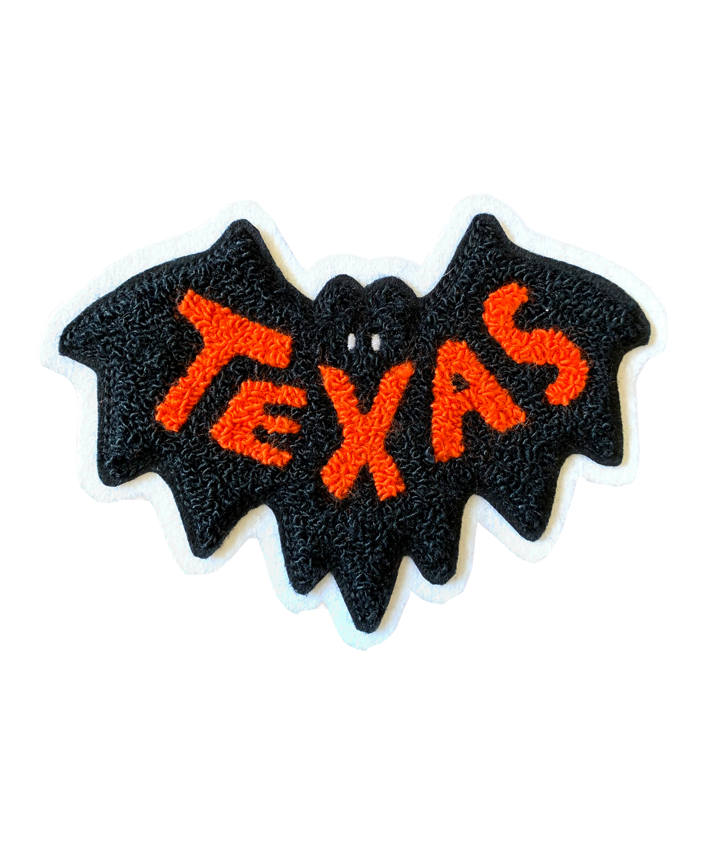 Small Texas Bat Chenille Patch