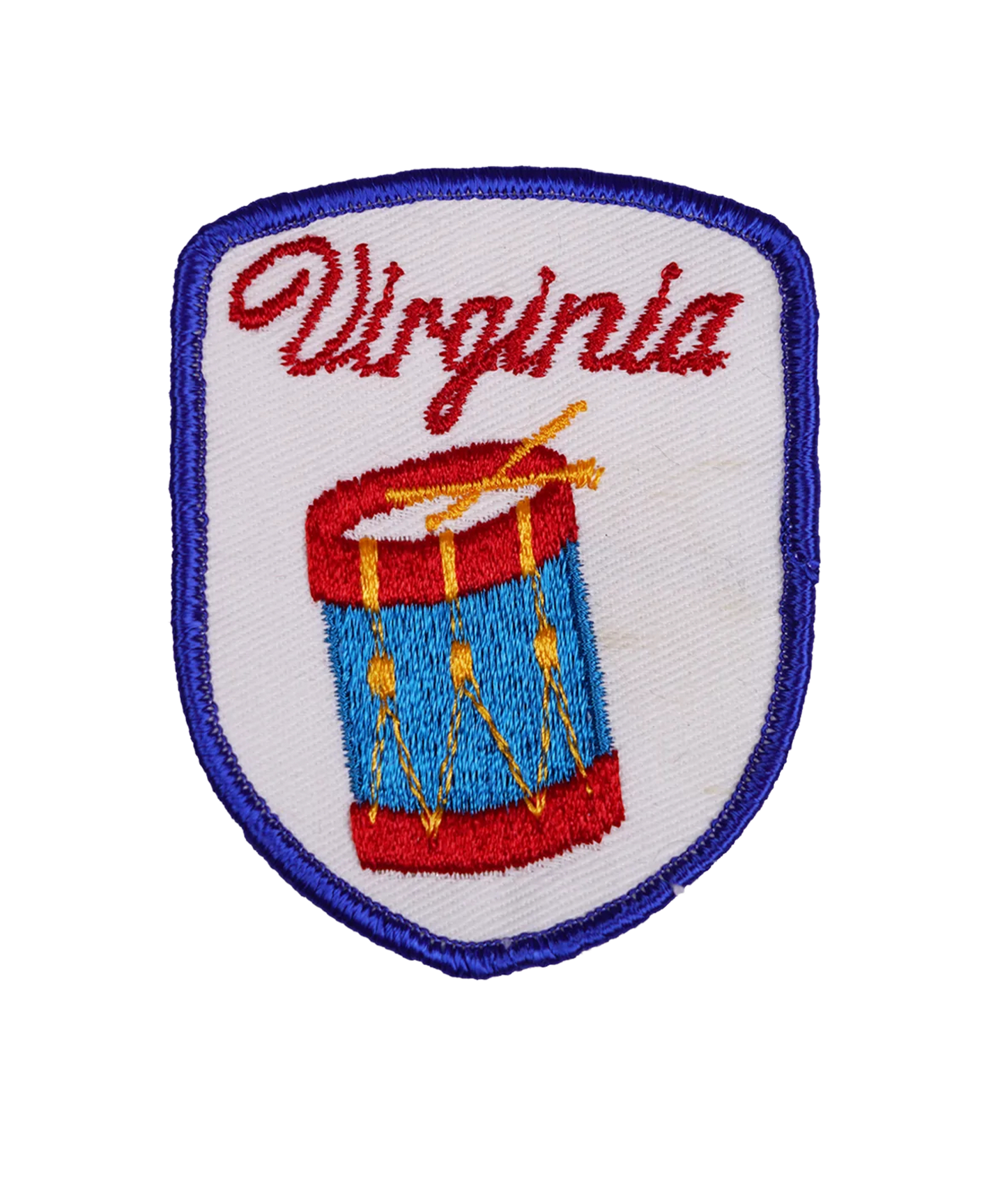 Vintage Virginia Embroidered Patch