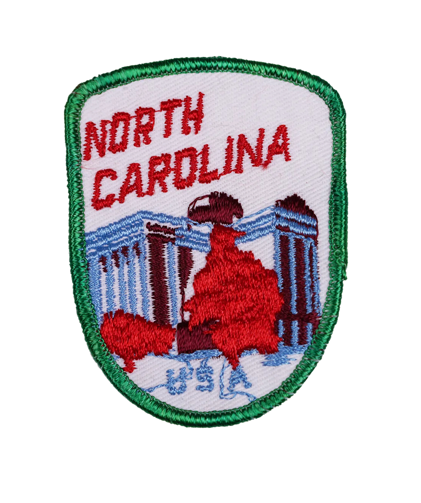 Vintage North Carolina Embroidered Patch