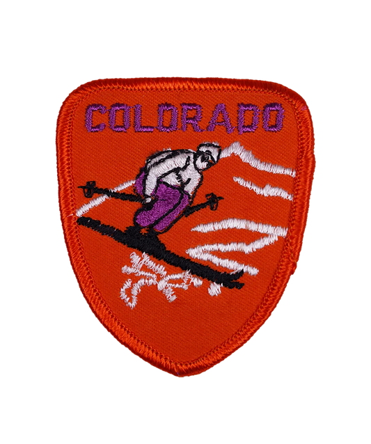 Vintage Colorado Embroidered Patch