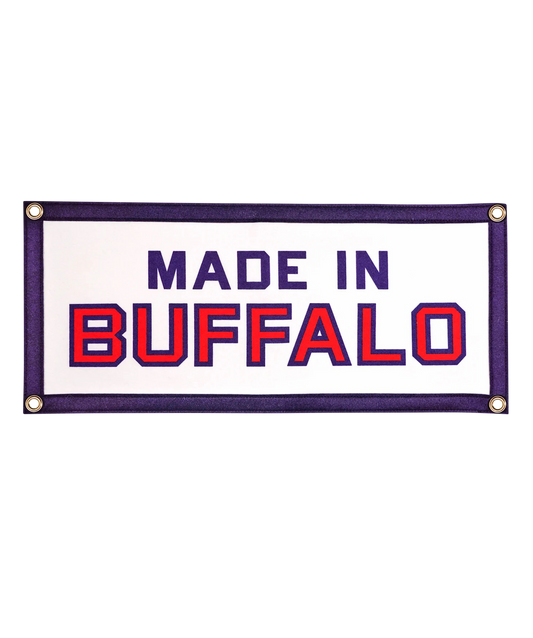 Made In Buffalo Camp Flag