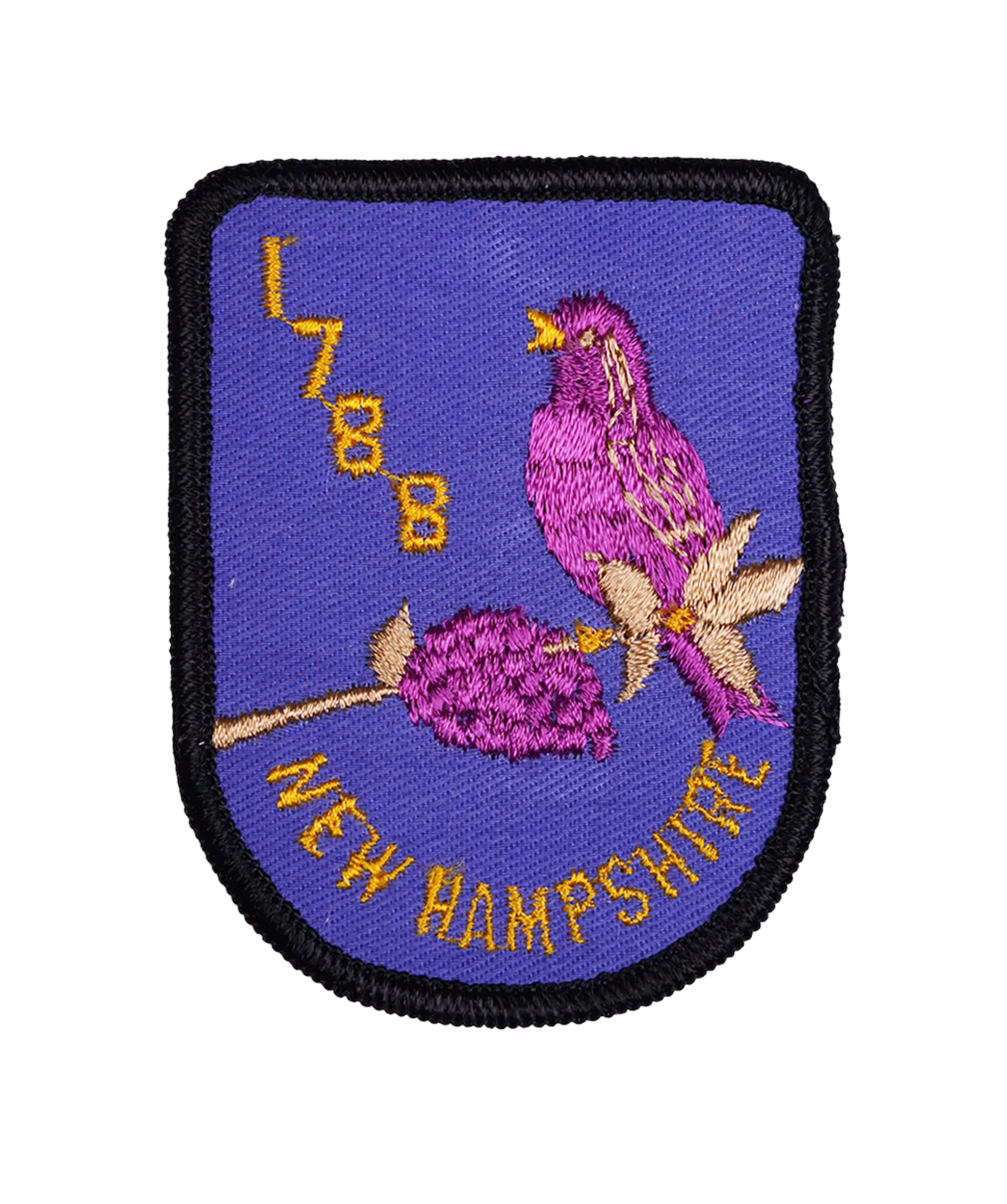 Vintage New Hampshire Embroidered Patch | Oxford Pennant
