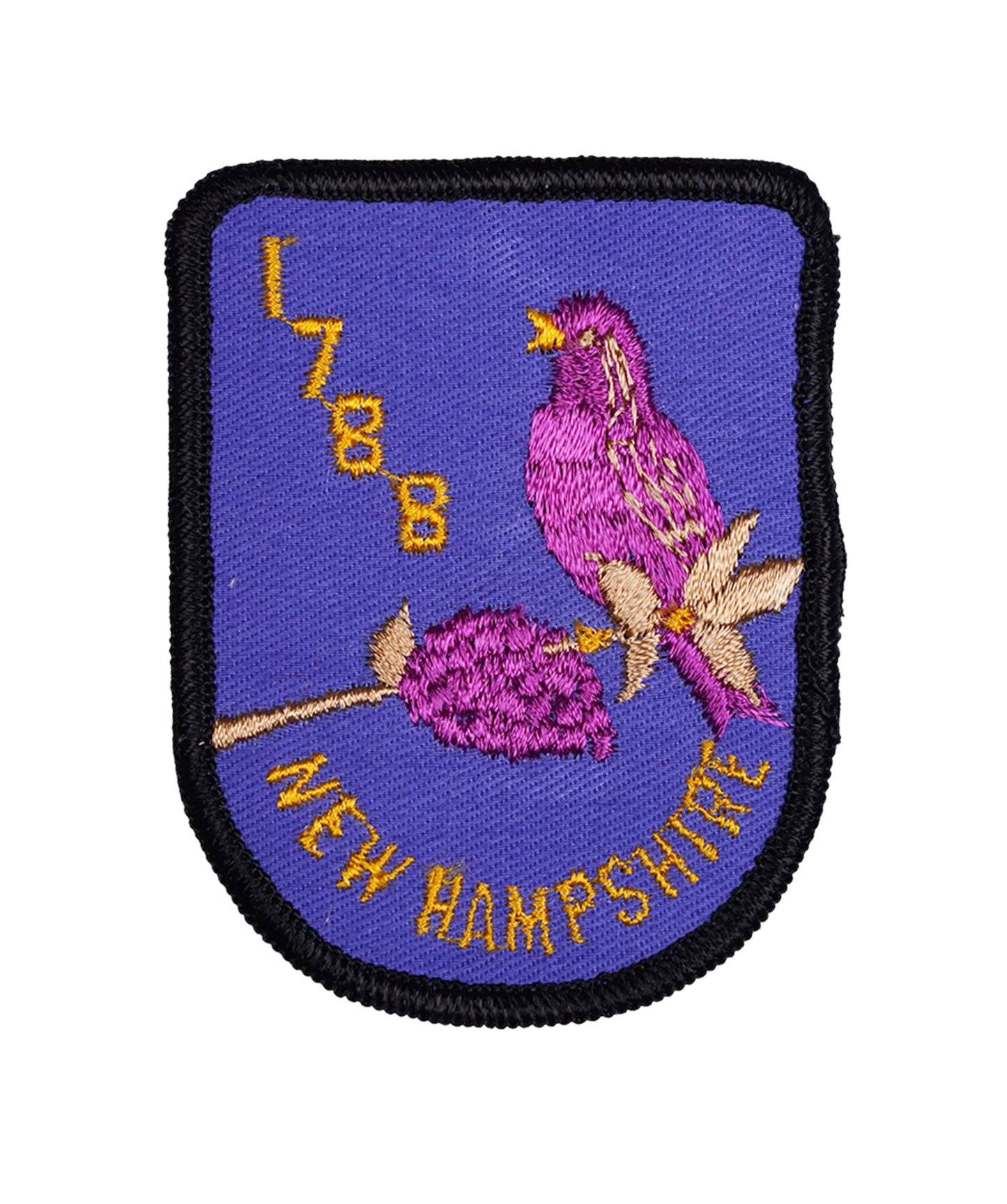 Vintage New Hampshire Embroidered Patch