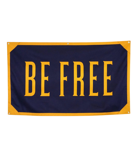 Be Free Championship Banner • United By Blue x True Hand Society x Oxford Pennant Original