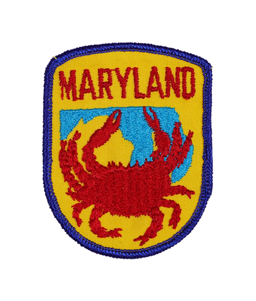 Vintage Maryland Embroidered Patch