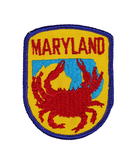 Vintage Maryland Embroidered Patch