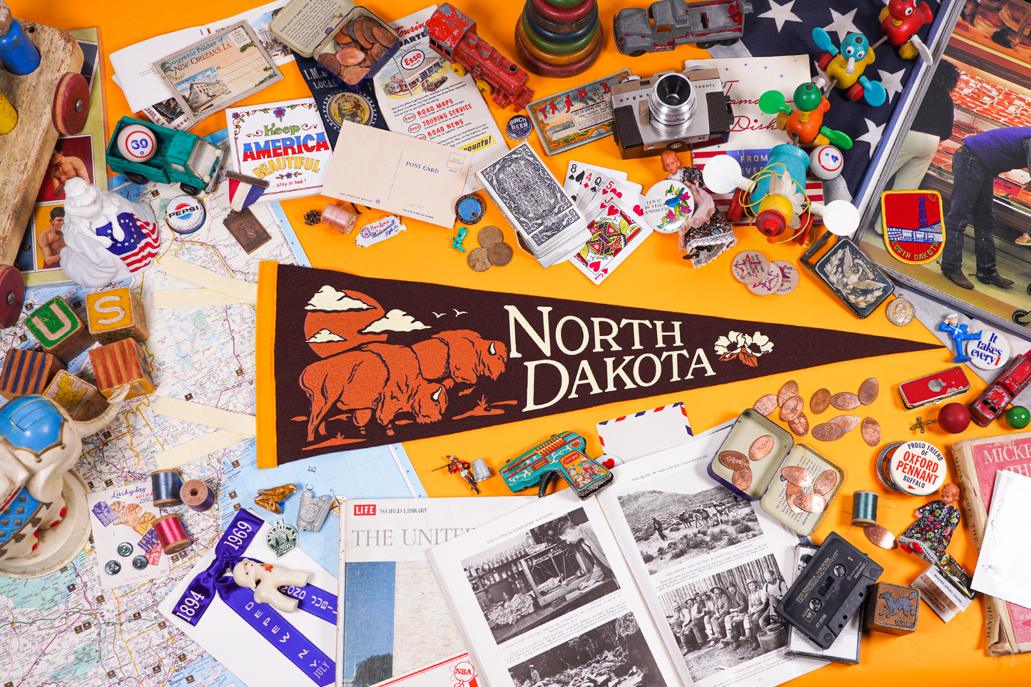 North Dakota Pennant