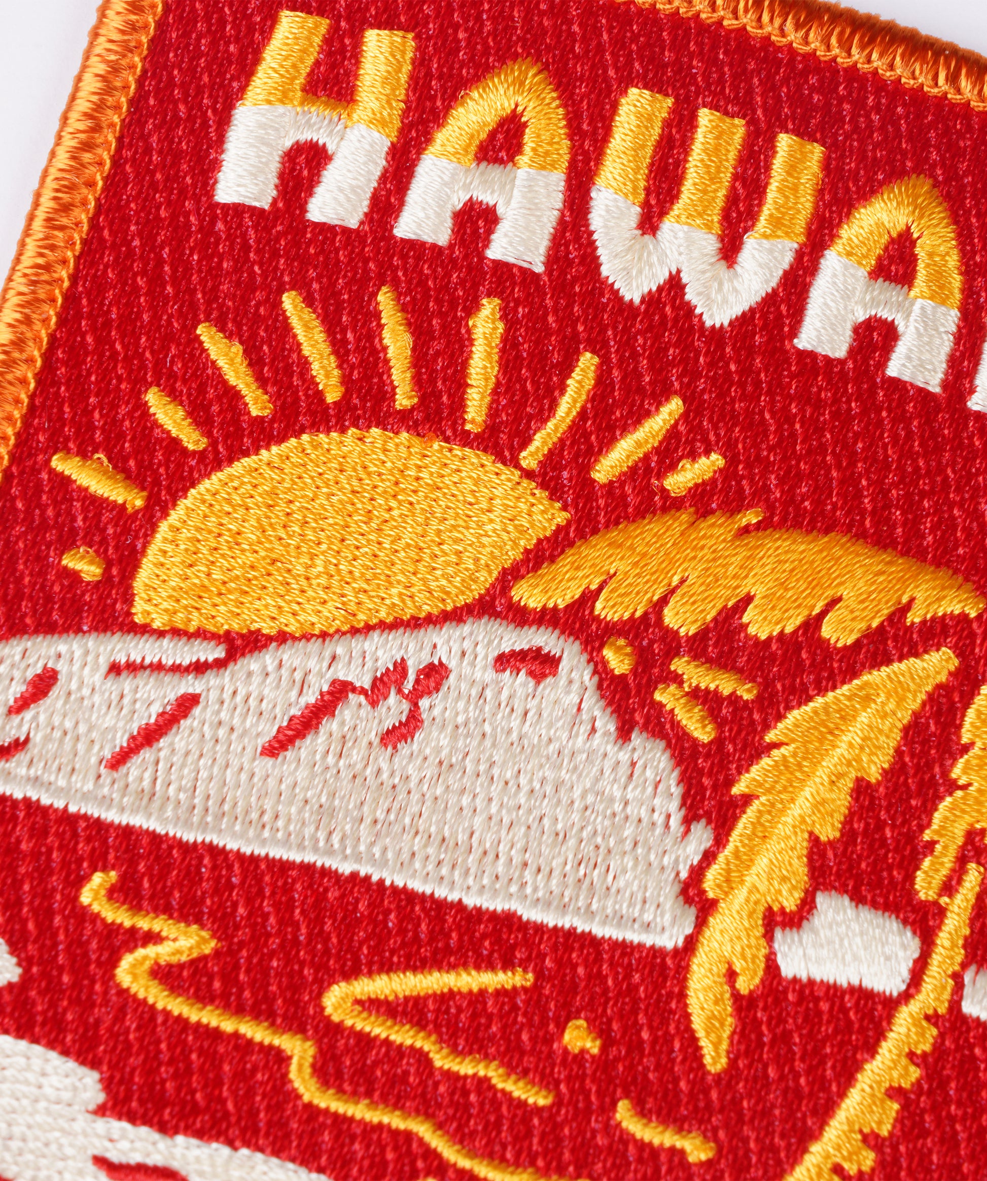 LOT OF 25!! Hawaii Patch 3.50 x 2.25, State of Hawaiian Embroidered Iron  On or Sew On Flag Patch Emblem