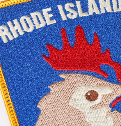 Rhode Island Embroidered Patch